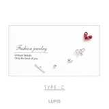 シンプルフェミニンピアスセット【S925ポスト】 | LUPIS | 詳細画像3 