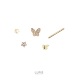 シンプルフェミニンピアスセット【S925ポスト】 | LUPIS | 詳細画像4 
