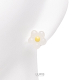 ぷっくりフラワーピアス【S925ポスト】 | LUPIS | 詳細画像4 