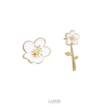 アシンメトリーフラワーピアス【S925ポスト】 | LUPIS | 詳細画像6