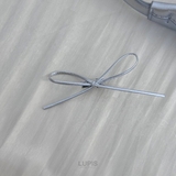 ≪1個入り≫レザー調細リボンヘアクリップ | LUPIS | 詳細画像2 