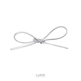 ≪1個入り≫レザー調細リボンヘアクリップ | LUPIS | 詳細画像4 