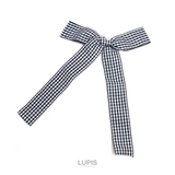 ギンガムチェックリボンヘアクリップ | LUPIS | 詳細画像2 