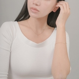 【金属アレルギー対応 316L】ソリティアストーンブレスレット | LUPIS | 詳細画像3 