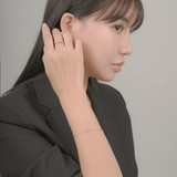 【金属アレルギー対応 316L】ソリティアストーンブレスレット | LUPIS | 詳細画像4 