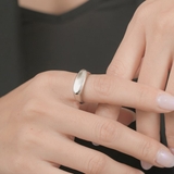 【金属アレルギー対応 316L】オーバルステンレスシグネットリング | LUPIS | 詳細画像1 