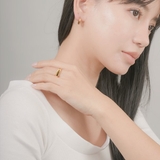 【金属アレルギー対応 316L】オーバルステンレスシグネットリング | LUPIS | 詳細画像3 