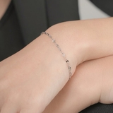 【金属アレルギー対応 316L】シンプルペタルチェーンステンレスブレスレット | LUPIS | 詳細画像2