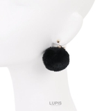 ポンポンイヤリング【ネジバネ式】 | LUPIS | 詳細画像3 
