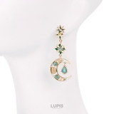 サン×ムーンアシンメトリーピアス【大ぶり】 | LUPIS | 詳細画像4 