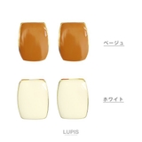 スクエアカーブプレートモダンピアス | LUPIS | 詳細画像6 