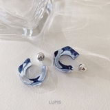 ヘキサゴン×メタルボールフープピアス | LUPIS | 詳細画像5 
