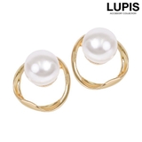変形サークルパールポイントピアス | LUPIS | 詳細画像1 