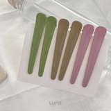 くすみカラーシンプルヘアクリップ【小ぶり】 | LUPIS | 詳細画像2 