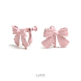 マットカラーリボンイヤリング【ネジバネ式】 | LUPIS | 詳細画像7
