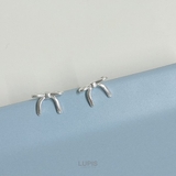 ベーシックリボンピアス【S925ポスト】 | LUPIS | 詳細画像3