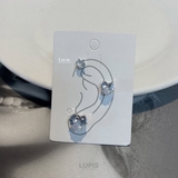 ≪1個入/片耳用≫ハートジュエルマグネットピアス【磁石ピアス】 | LUPIS | 詳細画像4 