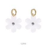 マットクリアフラワーピアス【S925ポスト】 | LUPIS | 詳細画像2 