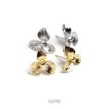 シンプルメタルフラワーピアス【S925ポスト】 | LUPIS | 詳細画像2 