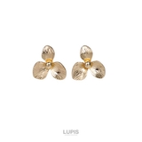 シンプルメタルフラワーピアス【S925ポスト】 | LUPIS | 詳細画像3 