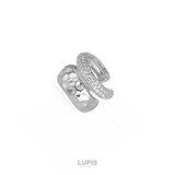 ≪1個入/片耳用≫メタル×パヴェ2連イヤーカフ | LUPIS | 詳細画像5