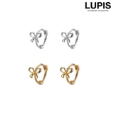 プチリボンフープピアス | LUPIS | 詳細画像1