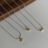 ワンポイントボールチェーンネックレス | LUPIS | 詳細画像3 