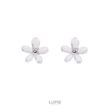 【S925ポスト】シンプルクリアフラワーピアス | LUPIS | 詳細画像5 