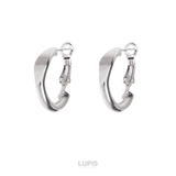 フラットシルバーフープピアス | LUPIS | 詳細画像2