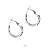 フラットシルバーフープピアス | LUPIS | 詳細画像3