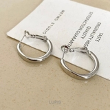フラットシルバーフープピアス | LUPIS | 詳細画像5