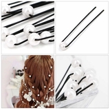 パールビーズUピンセット【ヘアアクセサリー】 | LUPIS | 詳細画像3 