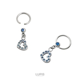 【16G】ハートチャームキャプティブジュエルビーズリングボディピアス 【サージカ… | LUPIS | 詳細画像4 