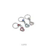 【16G】ハートチャームキャプティブジュエルビーズリングボディピアス 【サージカ… | LUPIS | 詳細画像5 