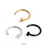 ダンベルボールノストリルリングボディピアス 鼻ピアス | LUPIS | 詳細画像5 