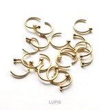 ダンベルボールノストリルリングボディピアス 鼻ピアス | LUPIS | 詳細画像8 