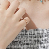 ノットラインシンプルピンキーファランジリング(ミディリング)【指輪】 | LUPIS | 詳細画像4 