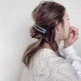 マットカラースクエアパッチンヘアピン【ヘアアクセサリー】 | LUPIS | 詳細画像4 