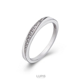 キュービックジルコニアシンプルラインリング【指輪】 | LUPIS | 詳細画像2