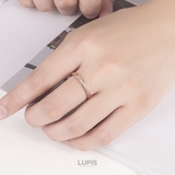 キュービックジルコニアシンプルラインリング【指輪】 | LUPIS | 詳細画像4
