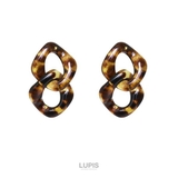 べっ甲チェーンピアス | LUPIS | 詳細画像2 