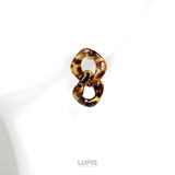 べっ甲チェーンピアス | LUPIS | 詳細画像4 