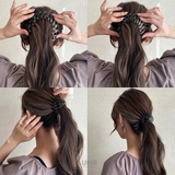 べっ甲ポニーリング【ヘアアクセサリー】 | LUPIS | 詳細画像5 