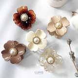 センターパールフラワーバンスクリップ 【ヘアクリップ バンスクリップ | LUPIS | 詳細画像2 