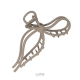 マットカラーリボンバンスクリップ【ヘアアクセサリー】 | LUPIS | 詳細画像2 