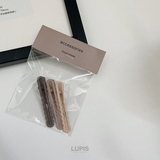 ウェーブラインヘアクリップセット【3本セット 小ぶり ヘアアクセサリー】 | LUPIS | 詳細画像2 