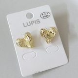 メタルニュアンスハートピアス【S925ポスト】 | LUPIS | 詳細画像5 