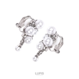 パール×ストーンラグジュアリーイヤリング | LUPIS | 詳細画像2 
