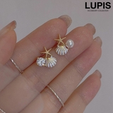 シェル×スターフィッシュピアス | LUPIS | 詳細画像1