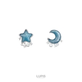 【S925ポスト】ブルームーン×スターピアス | LUPIS | 詳細画像5